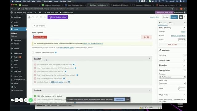 How to Add Keywords and Meta Descriptions in WordPress | Wordpress Tutorial смотреть онлайн