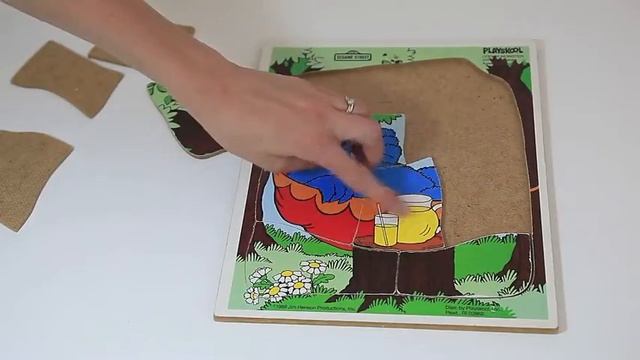 Cookie Monster PLAYSKOOL 1988 Educational Toy Review Puzzle смотреть онлайн