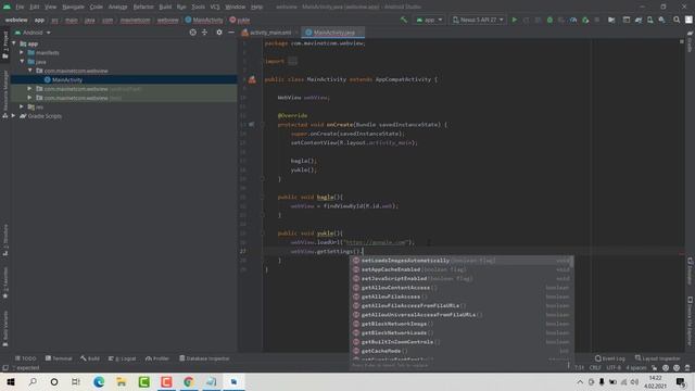 Web Sitenizi Mobil Uygulama Yapın | Android Studio WebView Uygulaması Yapma смотреть онлайн
