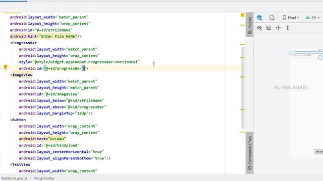 Firebase Storage - Upload and Retrieve Images - 1 - Layout and Image Chooser | Al-Malabari #firebas смотреть онлайн