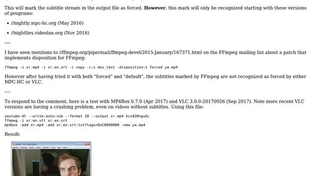 Enable subtitle stream play by default with ffmpeg (2 Solutions!!) смотреть онлайн