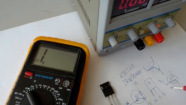 Проверка IGBT транзистора. Часть первая. смотреть онлайн