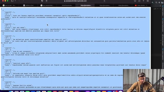 Flutter Convert JSON to Dart Model Class || JSON Serialisation смотреть онлайн