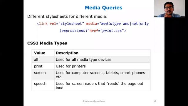 Media Queries смотреть онлайн