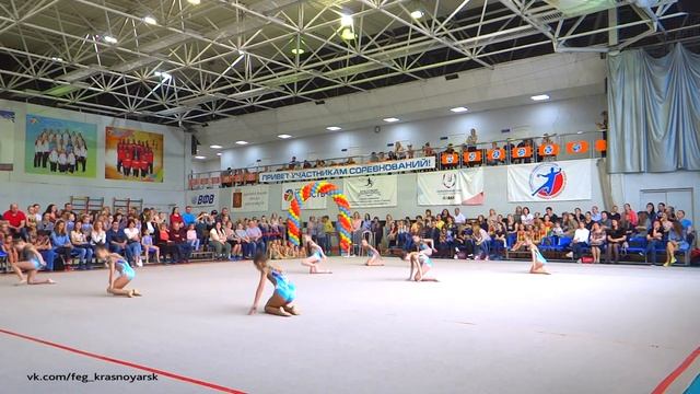 Олимпия Алфея 8-10 лет Турнир "Апрелинка" Эстетическая гимнастика смотреть онлайн