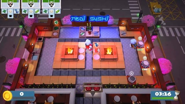 Продолжаем готовить в суровых условиях - *Overcooked 2* #2 смотреть онлайн