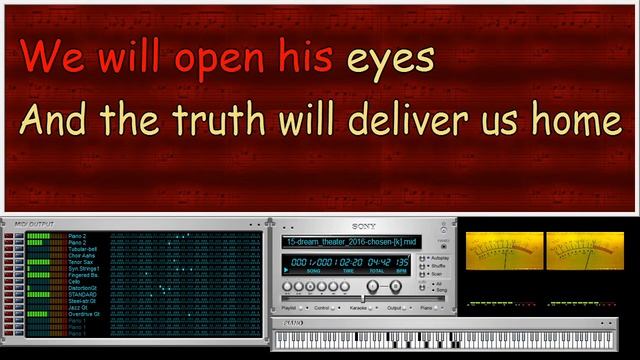 Dream Theater - Chosen [2016] - Rppmf/Video Kar (VanBasco Player + COOLSOFT VirtualMIDISynth) смотреть онлайн