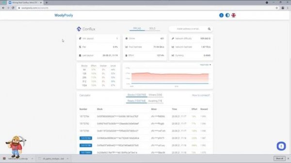 How to Mine Conflux. Mining CFX on Mining Pool WoolyPooly