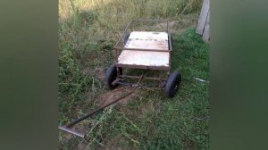 самодельная тележка с поворотными колесами