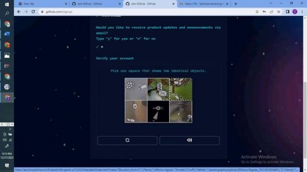 How to create GitHub account and send code to repository