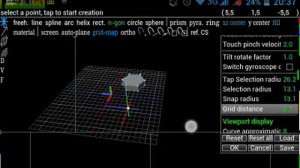 spacedraw уроки настройка интерфейса ( урок №2 )  (на русском) моделирование на android