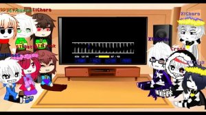 GLITCHTALE and XTALE react to ??? | [Rus/Eng] | [GC] (2K SPECIAL!!!)