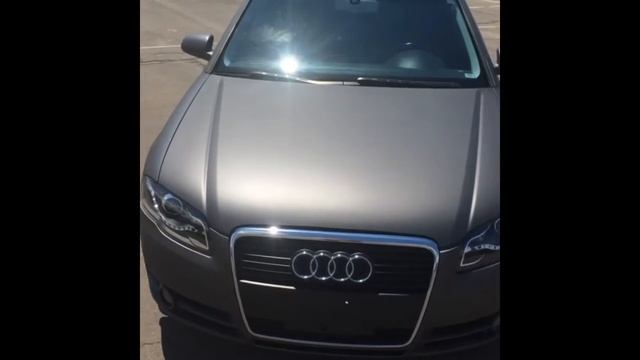 Anthracite grey dipped Audi A4 смотреть онлайн