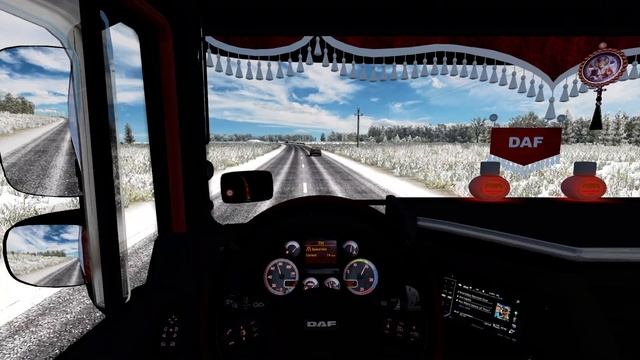 ETS 2, Первый рейс по карте Russian Roads,Фокинский-Брянск. смотреть онлайн