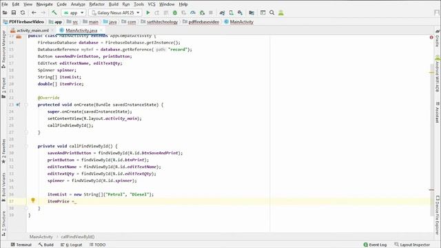 #2 Create PDF from Firebase Database android || Android Studio Firebase PDF Invoice Tutorial смотреть онлайн