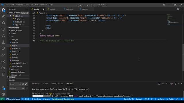 How to INSTALL React Router DOM смотреть онлайн