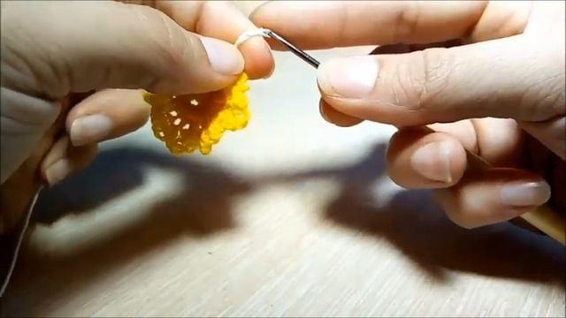 Цветок крючком. Вязание крючком. смотреть онлайн