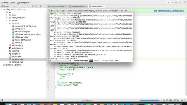 Build blog with Angular 2 Loopback MongoDb Part 1 смотреть онлайн