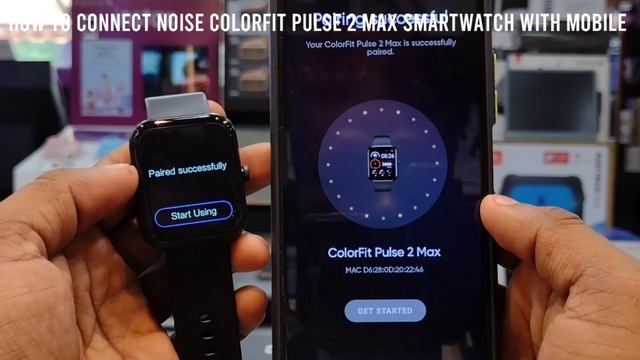 How To Connect Noise Colorfit Pulse 2 MAX Smartwatch ?? смотреть онлайн