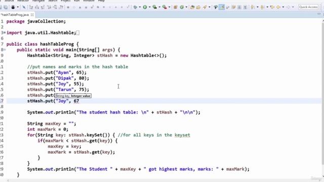 25 Java Hash Table смотреть онлайн