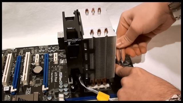 Cooler Master Hyper TX3 EVO CPU Cooler AMD socket installation смотреть онлайн