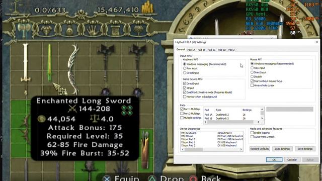 60FPS PCSX2 1.6.0 Configuration for Champions Return To Arms/Champions Of Norrath смотреть онлайн