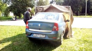 Складные тенты гаражи