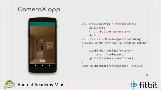 CameraX, Pavel Sliusar - Android Developer@Fitbit смотреть онлайн
