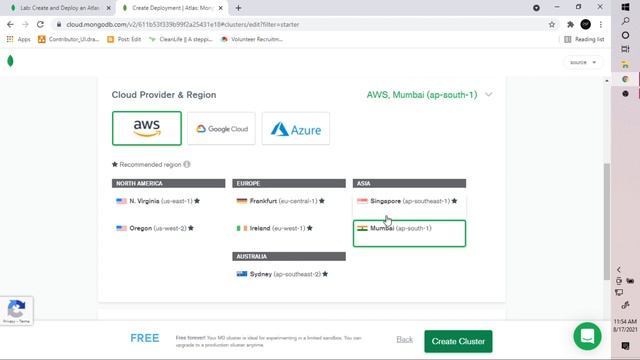 Create and Deploy an Atlas Cluster | MongoDB смотреть онлайн
