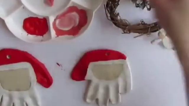 Санта из солёного теста 🎅Сохраняйте в закладки, чтобы не потерять 📌👼🏻 Дети и Родители 🤱