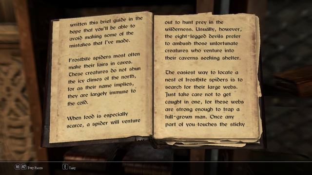 Skyrim: Harvesting Frostbite Spider Venom смотреть онлайн