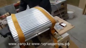 Изготовление гнутых фасадов