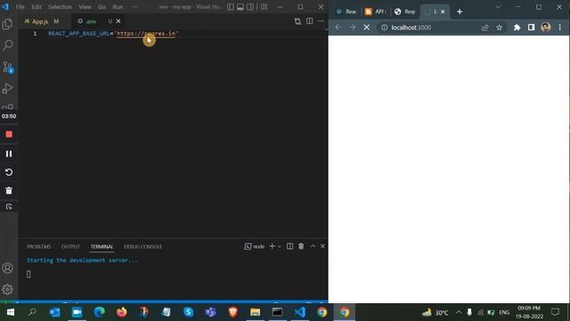 How to Create .env File in React JS✅[React Environment Setup - React Environment Variables in Hindi смотреть онлайн