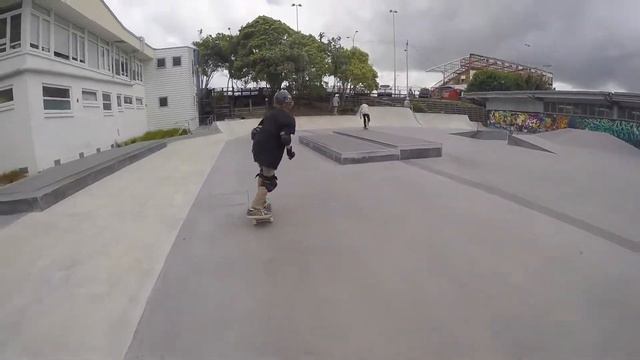 @Sam.skates.nz Skating Birkenhead Skatepark смотреть онлайн