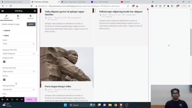 How to Create a Blog Page with Elementor FREE - Addons - Hindi смотреть онлайн