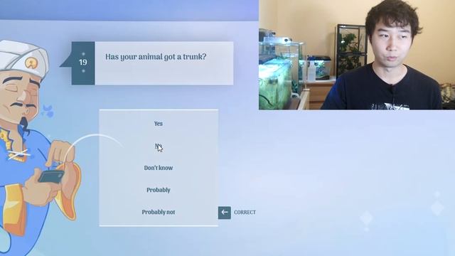 Does the Akinator know aquarium fish? смотреть онлайн