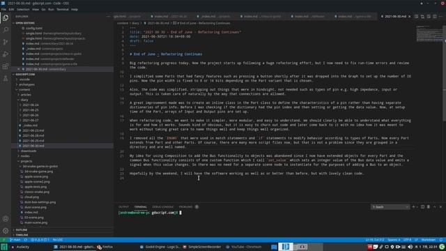 GODOT ENGINE DEV LOG - Refactoring Code and adding Social Interaction смотреть онлайн