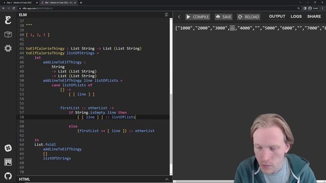 Day 1: Learn Elm with Advent of Code смотреть онлайн