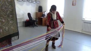 Плетение женского пояса 1 часть