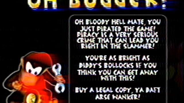 Diddy Kong Racing Anti Piracy Screen смотреть онлайн