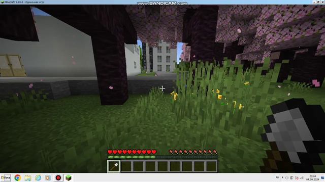 я построил секретный дом в городе жителей в майнкрафте | Алекс майнкрафт смотреть онлайн