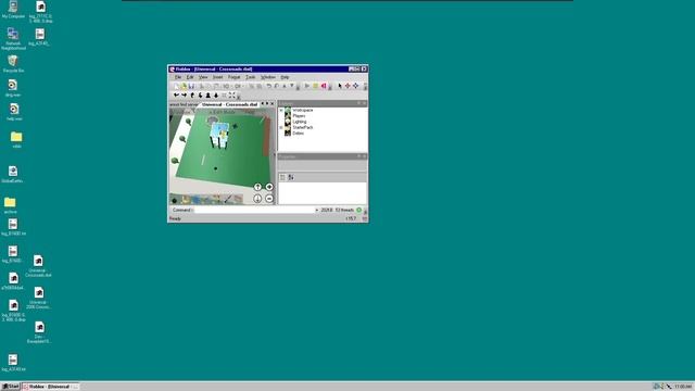 ROBLOX 2007 working on Windows 98 смотреть онлайн