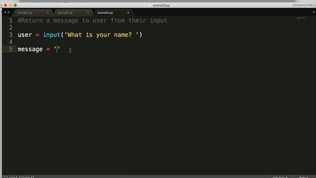 Tutorial 3: Python Formatting Strings смотреть онлайн