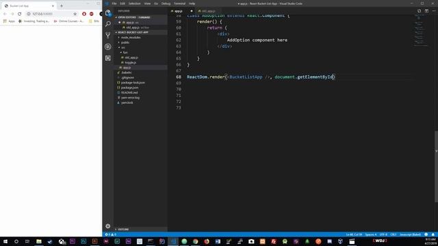 React JS - Splitting Everything Into Components смотреть онлайн