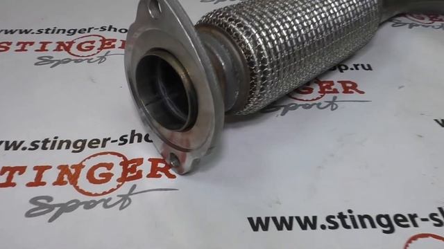 Труба резонатора с гофрой для Toyota RAV 4 2 2 5L 2018 н в смотреть онлайн