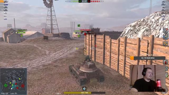 Проходим Квест "Собери T26E3 Eagle 7". НАМ НАДО БОЛЬШЕ EAGLE 7!!! Стрим Tanks Blitz. смотреть онлайн
