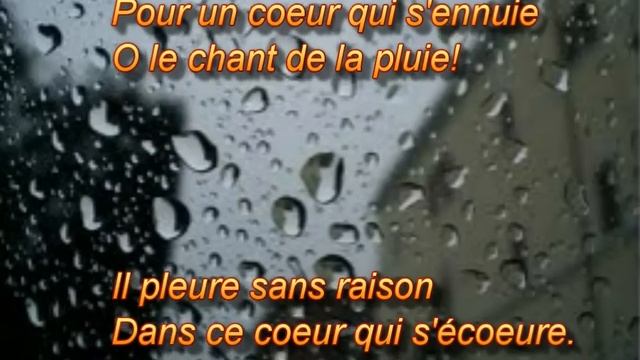 IL PLEURE DANS MON COEUR - PAUL VERLAINE (LISONS LE POEME) смотреть онлайн