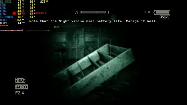Outlast | Amd Radeon R5 M430/R5 M330 + i3-5005U + 4GB RAM смотреть онлайн