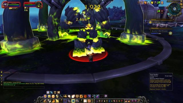 Draenor Quest 380: Facing Demons (WoW, human, Paladin) смотреть онлайн