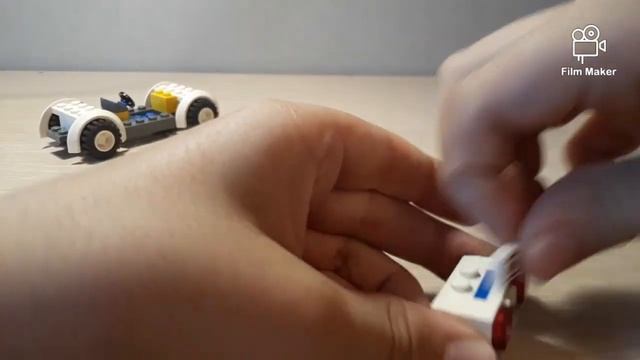 Как построить из лего полицейскую машину. смотреть онлайн